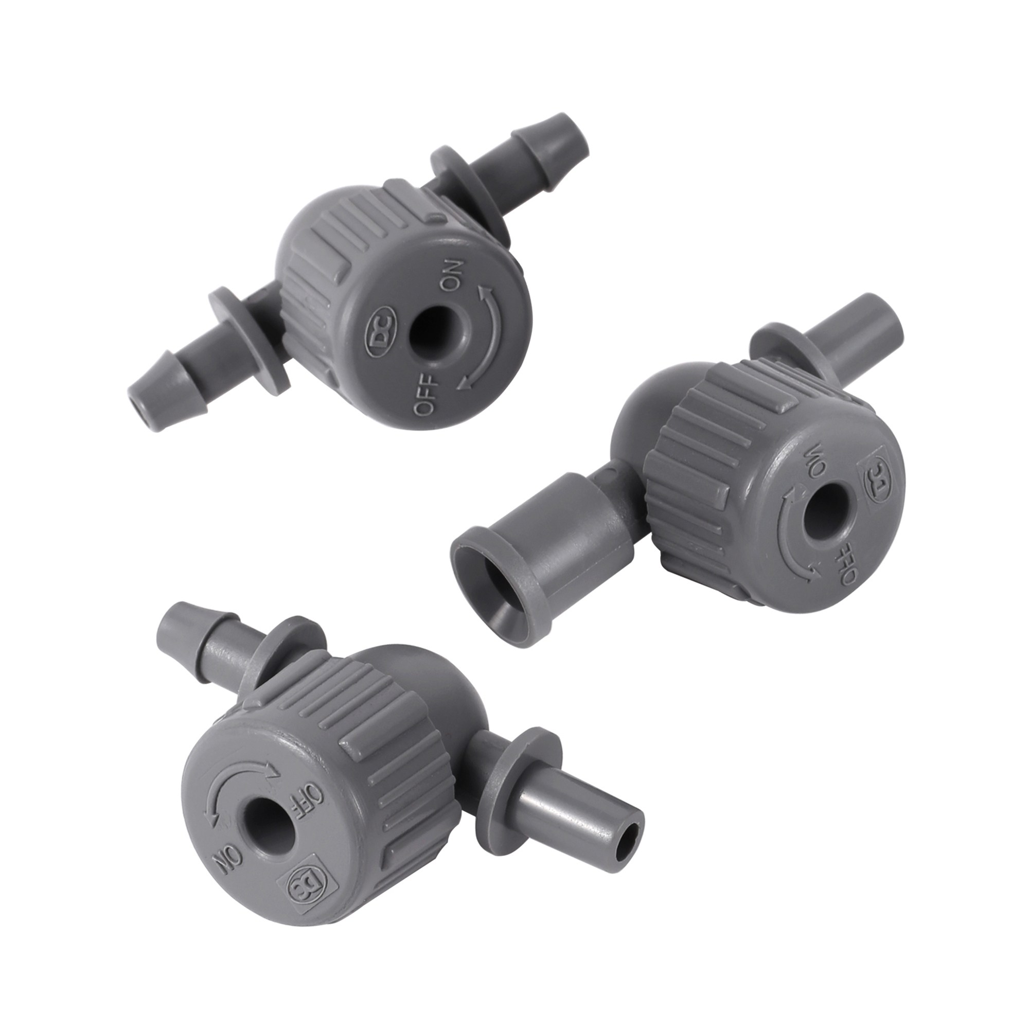 Smart Garden Hose Valve - 5pcs Adjustable Valve Inline Barbed Ball