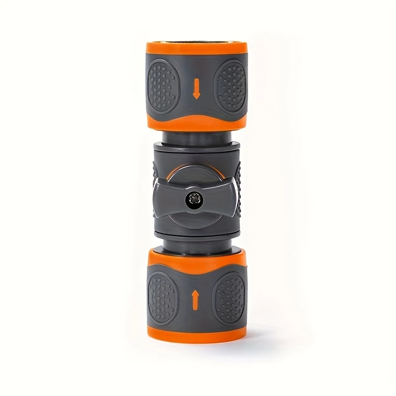 Smart Garden Hose Valve - 1-PC Double-End Quick Connect with Shutoff