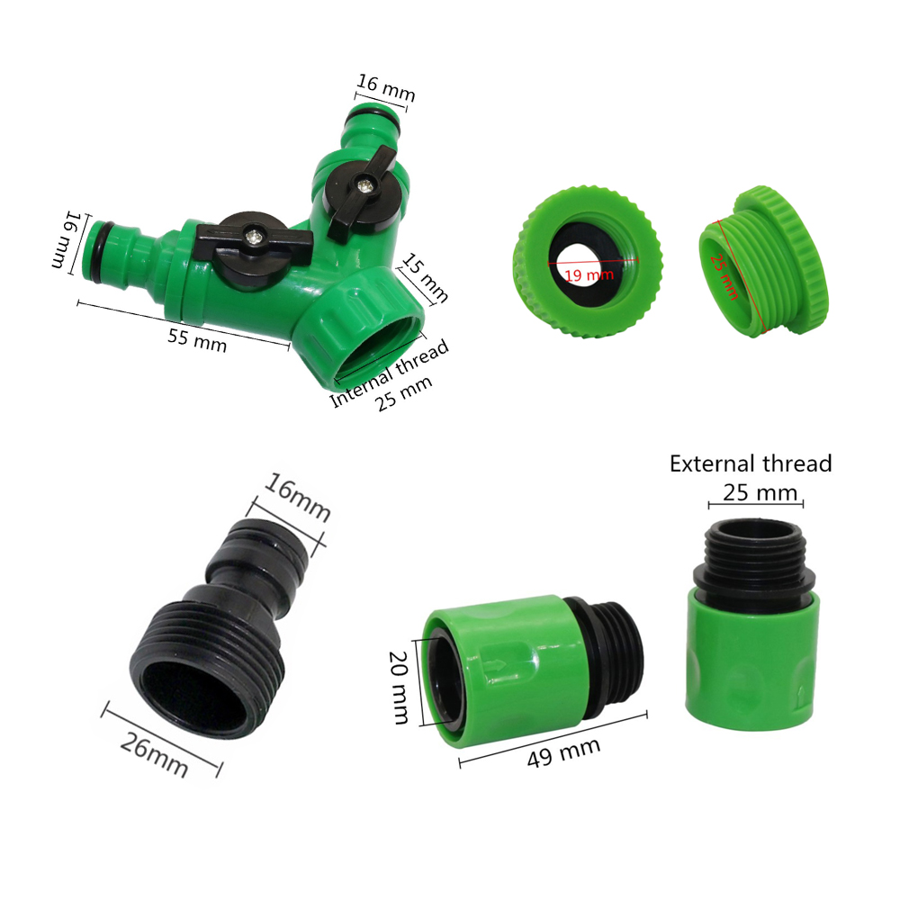 2-Way Garden Tap Water Splitte - Smart Garden Hose Timer recension och pris