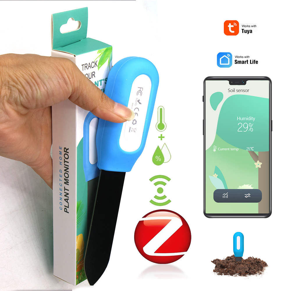 Smart Zigbee Soil Sensor for H - Smart Garden Greenhouse recension och pris