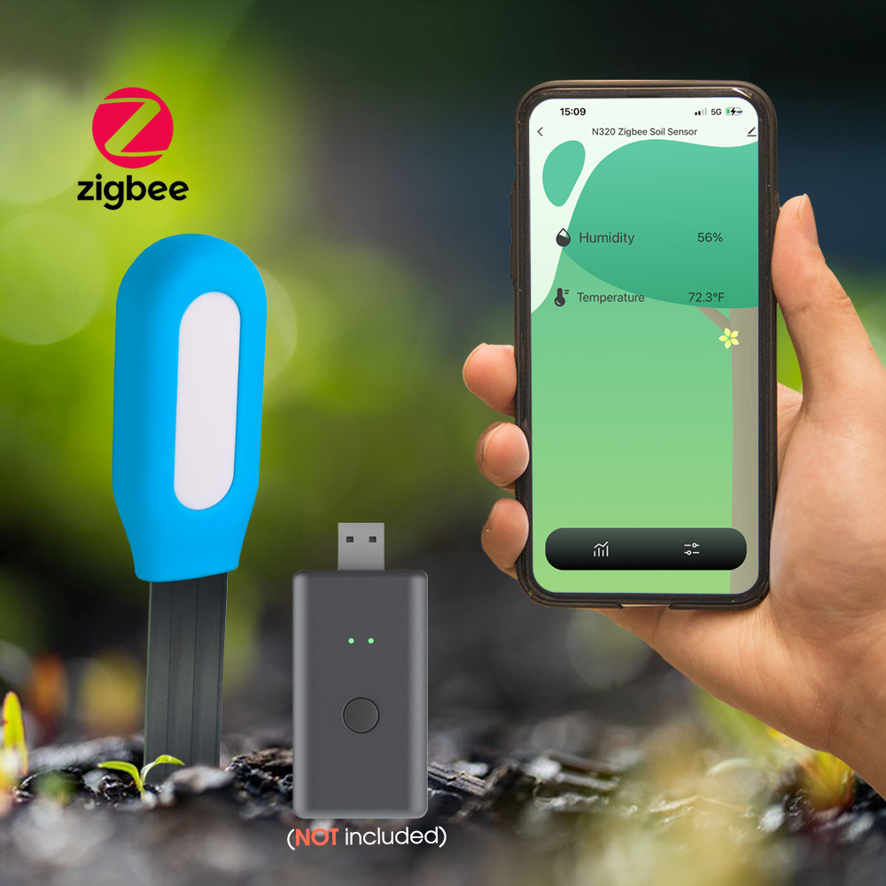 Smart Zigbee Soil Sensor for H - Smart Garden Greenhouse recension och pris