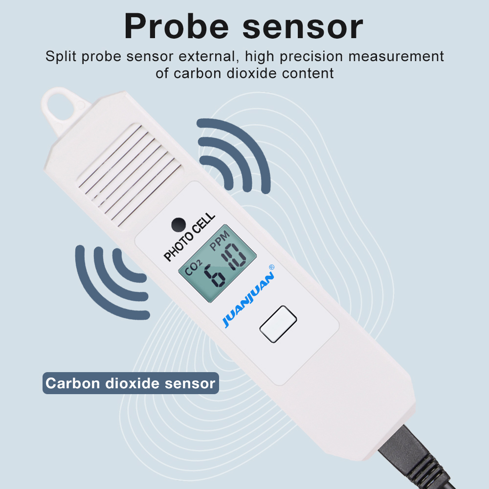 0~5000ppm CO2 Controller LCD D - Smart Garden Greenhouse recension och pris