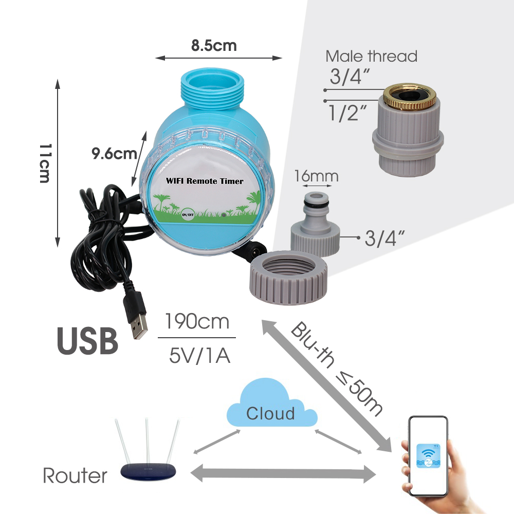30-50M Smart Garden Watering S - Smart Garden Greenhouse recension och pris