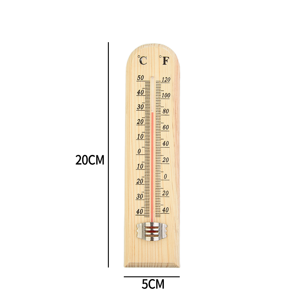 Wood Wall Hang Thermometer -40 - Smart Garden Greenhouse recension och pris