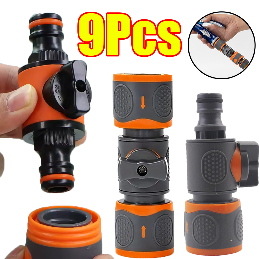 1-9Pcs Garden Hose Quick Conne - Smart Garden Hose Valve recension och pris