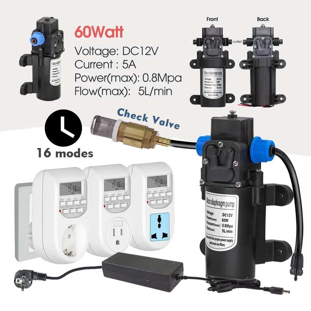 60w Self-priming Pump Misting  - Smart Garden At Home recension och pris