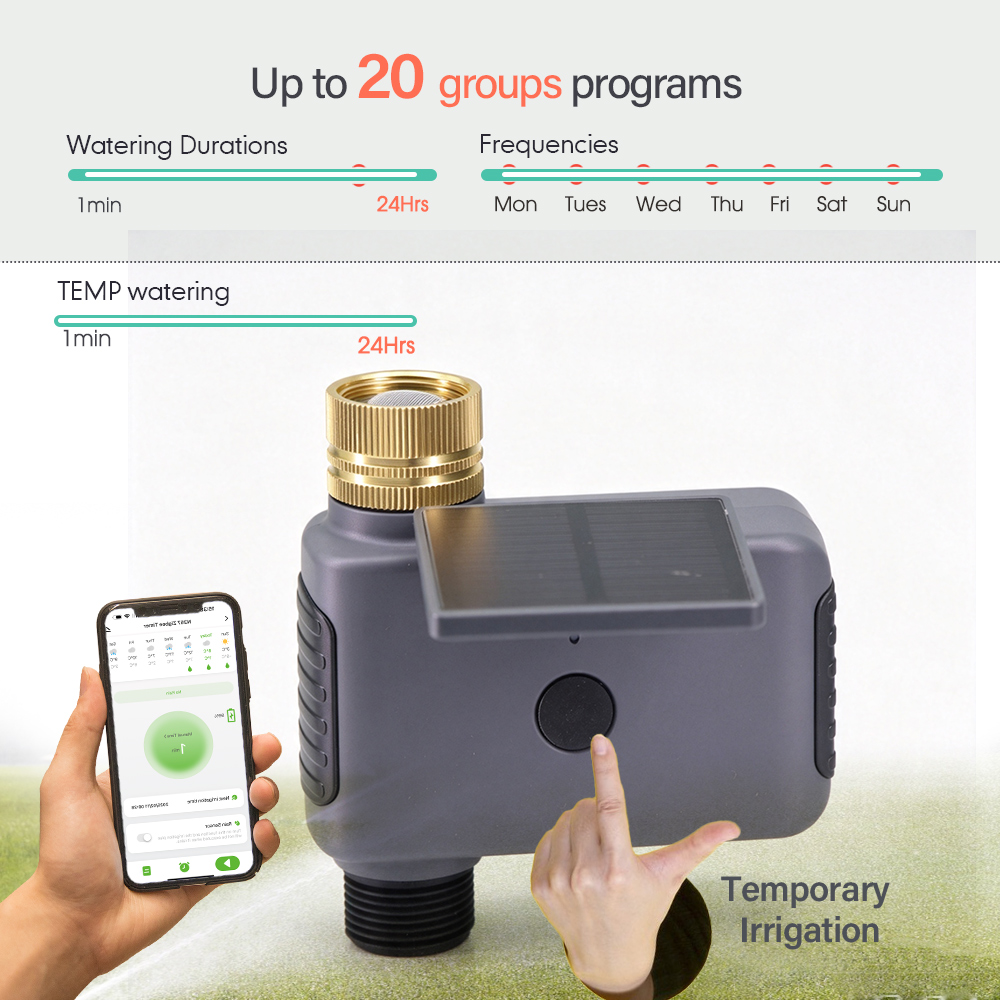 BSP/NPT Tuya Smart Solar Wifi  - Smart Garden At Home recension och pris