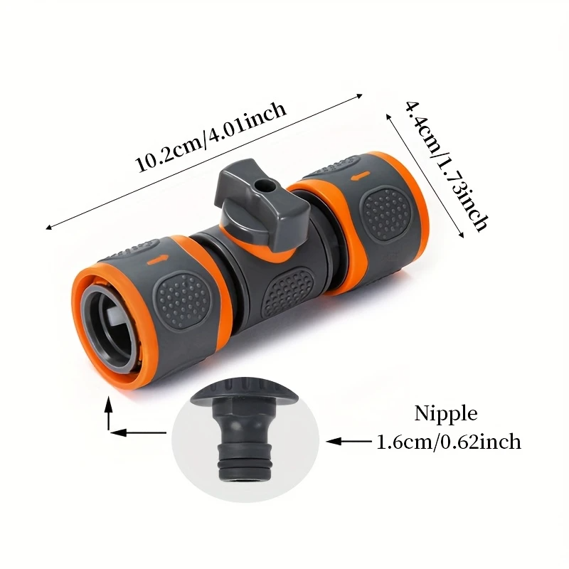 1-PC Double-End Quick Connect  - Smart Garden Hose Valve recension och pris