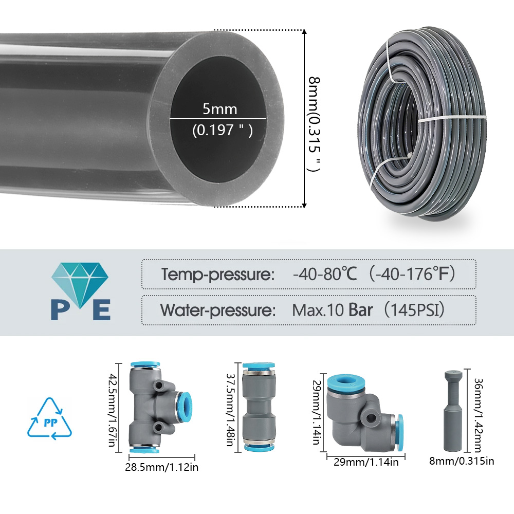 5/8mm Hose FlexibleQuick Conne - Smart Garden Hose Timer recension och pris