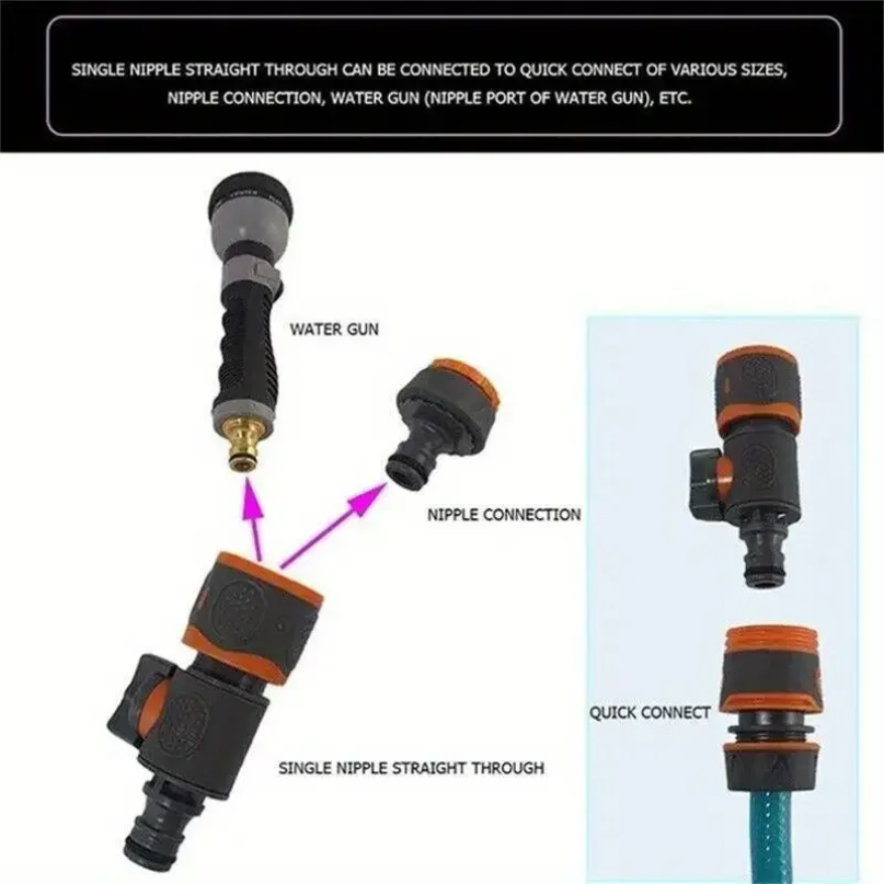 Quick Connect Garden Hose Adap - Smart Garden Hose Valve recension och pris