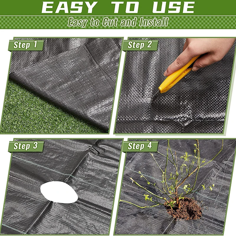 Anti-Weed Mesh Geotextile For  - Smart Garden Greenhouse recension och pris