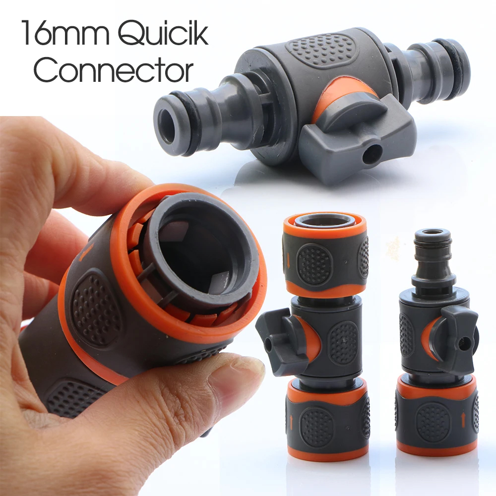1pcs 16mm Ball Valve Hose Adap - Smart Garden Hose Valve recension och pris