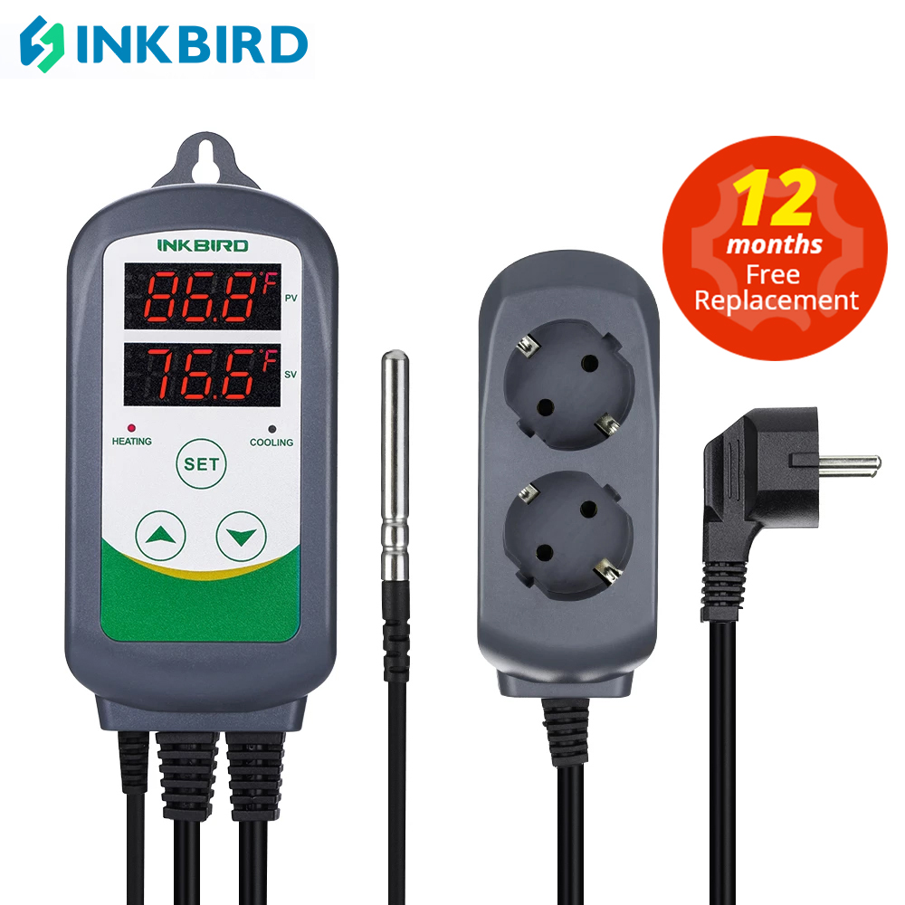 INKBIRD ITC-308 Heating and Co - Smart Garden Greenhouse recension och pris