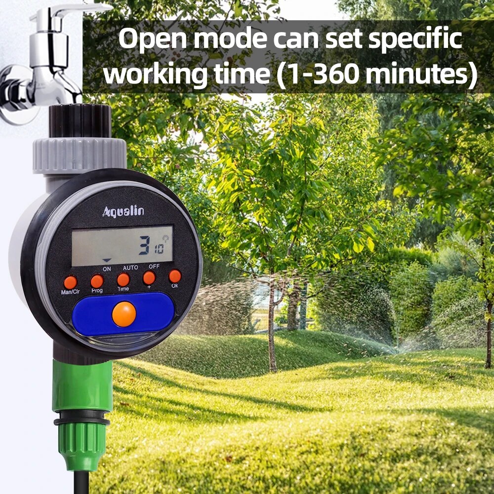 Automatic LCD Display Watering - Smart Garden Hose Timer recension och pris