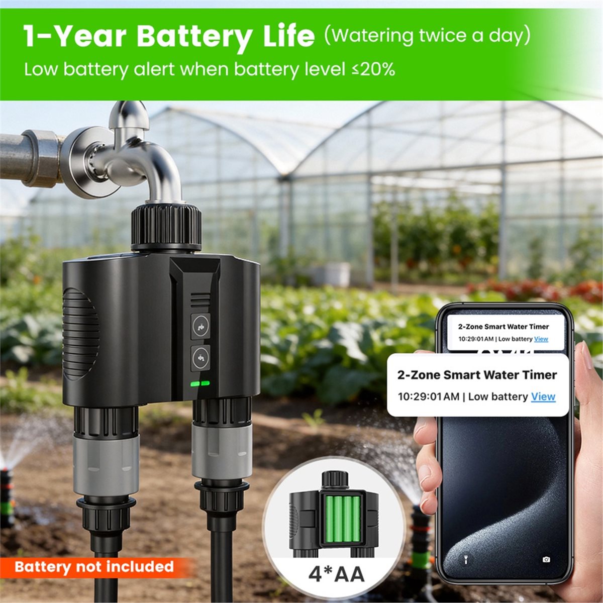 Y17A 1 Set WiFi Water Timer fo - Smart Garden Hose Valve recension och pris