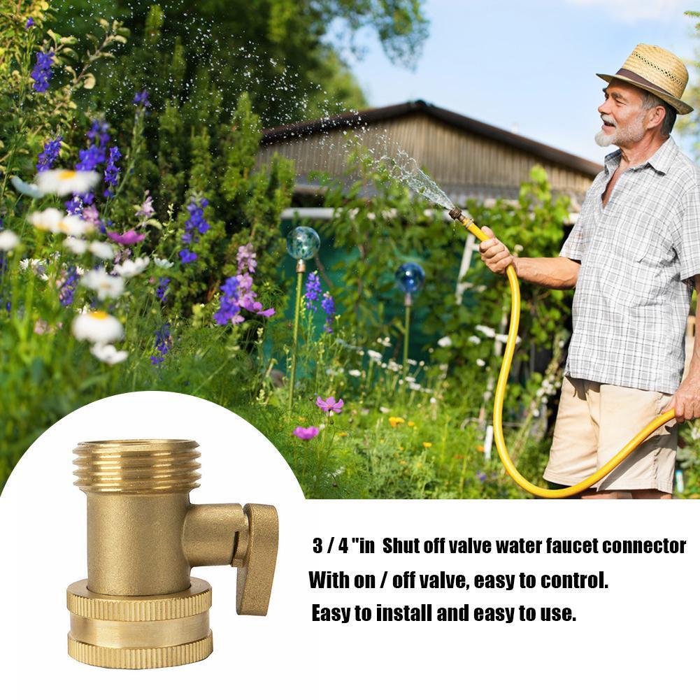 3/4 Garden Hose Shutoff Valve  - Smart Garden Hose Valve recension och pris