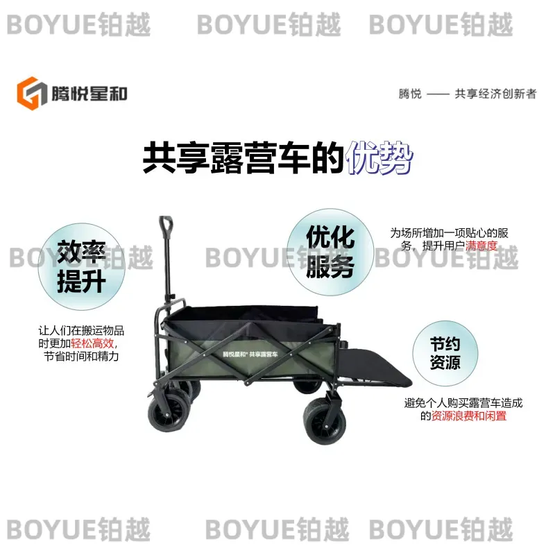 Portable Folding Camping Wagon - Smart Garden Cart recension och pris