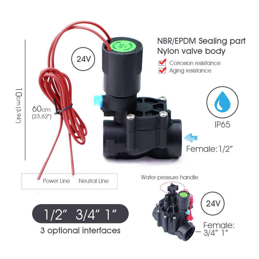Garden Hose Solenoid Valve Con - Smart Garden Greenhouse recension och pris